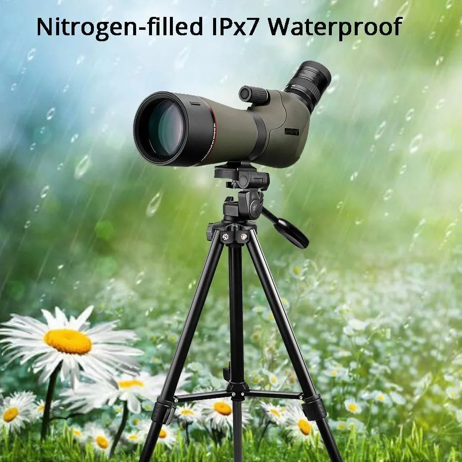 20-60x  80mm HD Spotting Scope