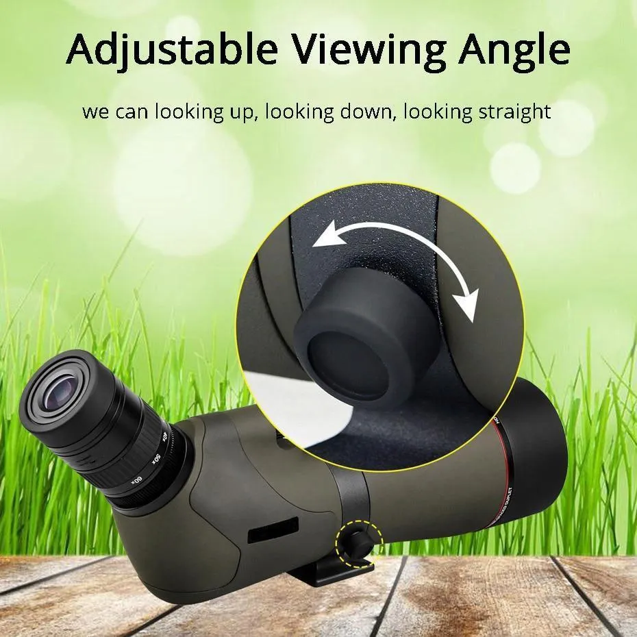20-60x  80mm HD Spotting Scope