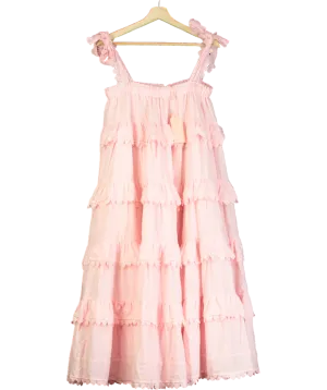 ALB Anne Louise Pink Phi Phi Maxi Dress UK 8