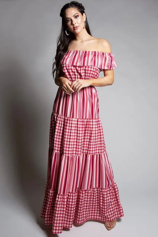 Amanda Maxi Dress Plus