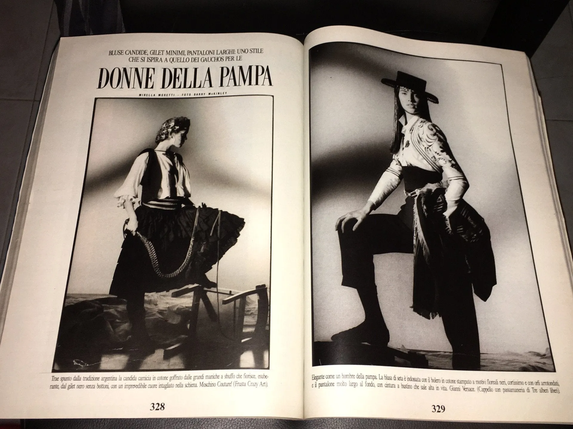 AMICA Magazine ITALIA February 1989 FRANCESCO SCAVULLO Bert Stern BARRY McKINLEY