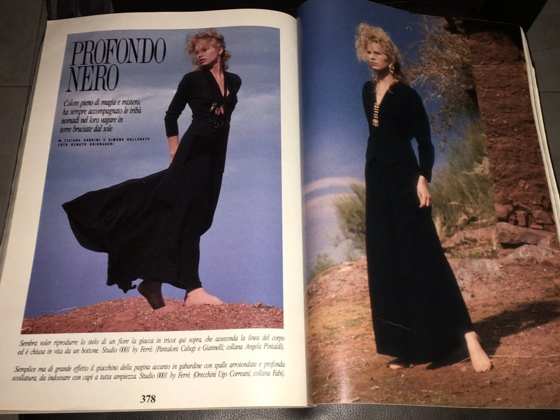 AMICA Magazine ITALIA February 1989 FRANCESCO SCAVULLO Bert Stern BARRY McKINLEY
