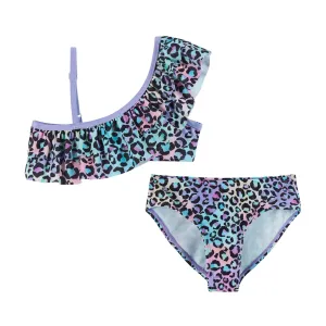Andy & Evan UPF 50  Ombre Leopard Bikini Set
