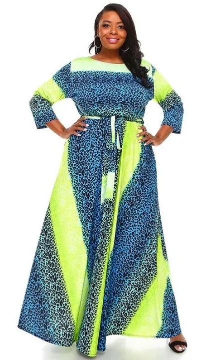 Animal Print Maxi