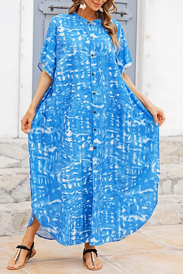 Beach Swimsuit Blouse (Fit 99 To 154lbs)
