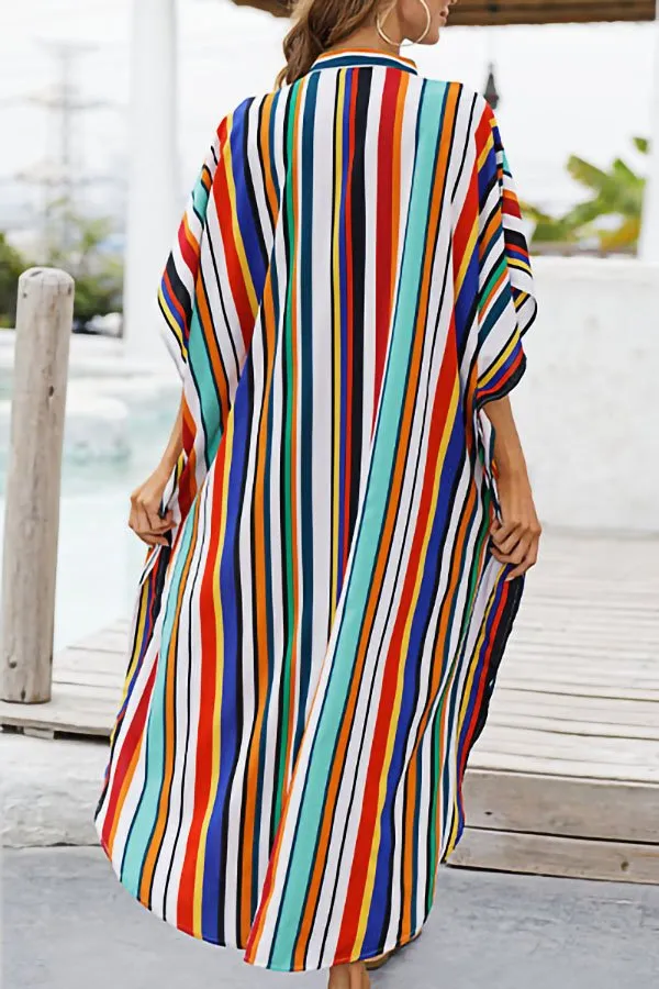 Beach Swimsuit Blouse (Fit 99 To 154lbs)