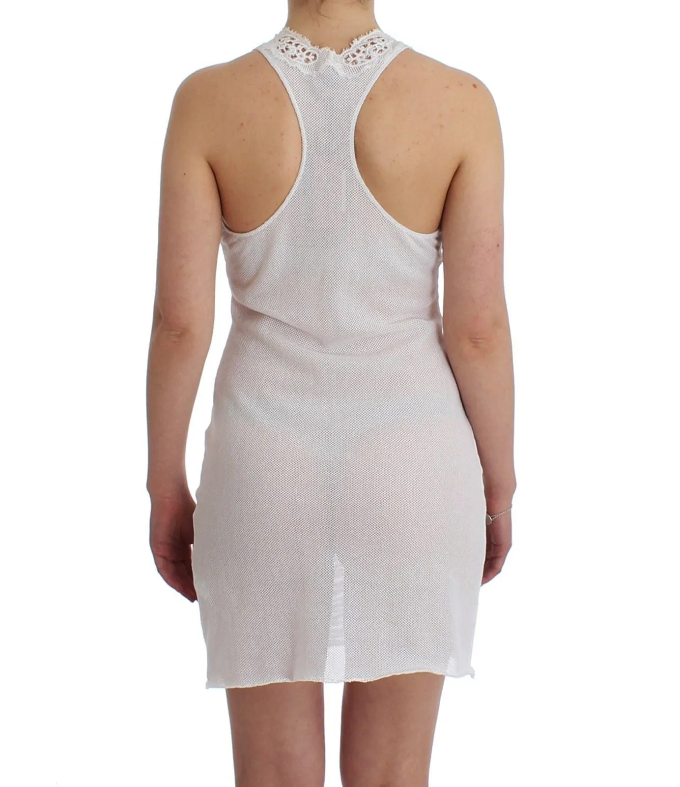 Beachwear White Beach Dress Crochet Knit