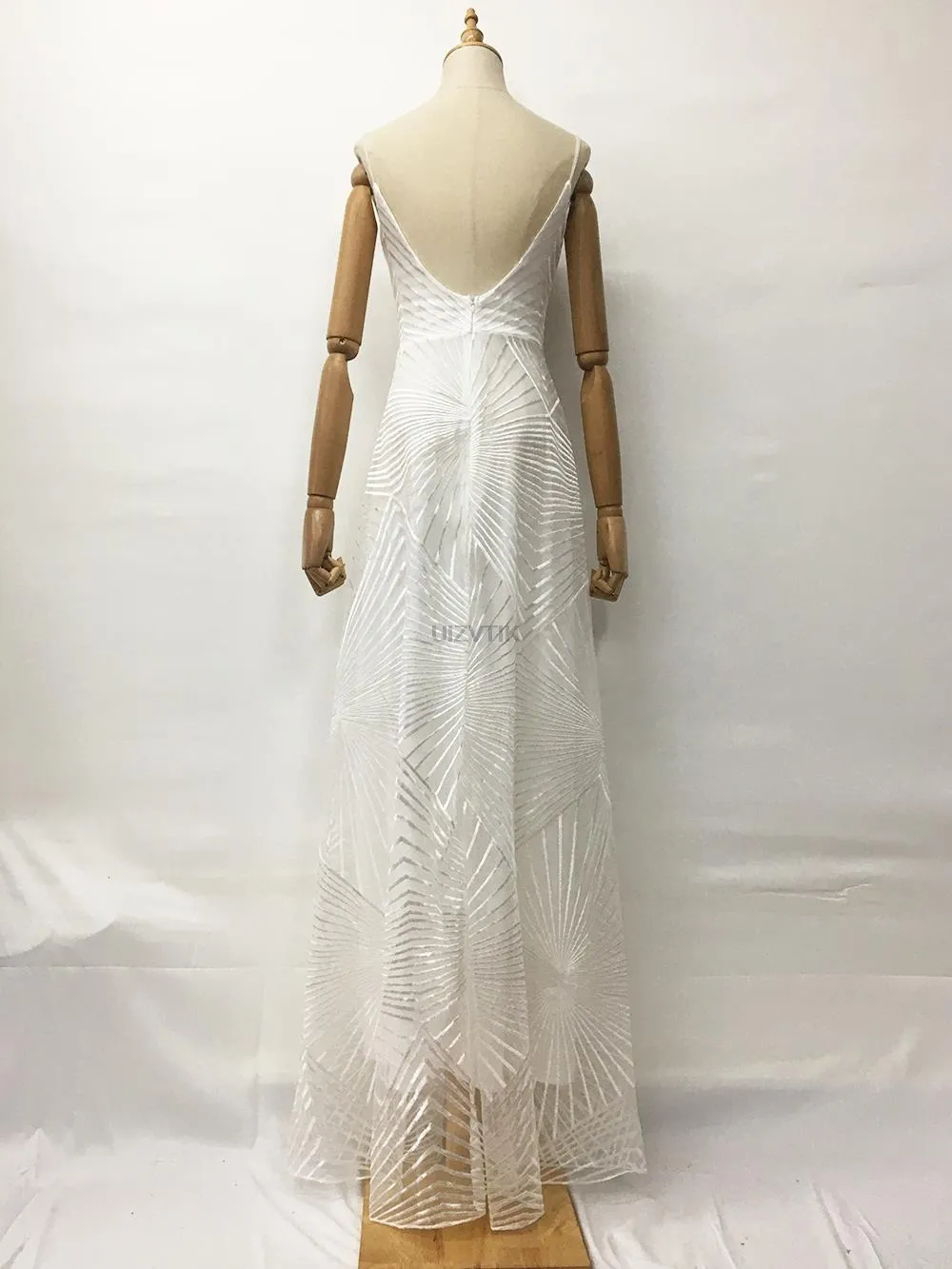 BerryBetty - Sexy Slip Embroidered Maxi Dresses for Women Summer Elegant Luxury Evening Wedding Guest Formal Long Party Dress White