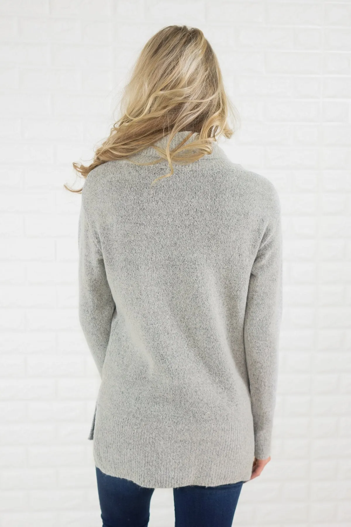 Better Off This Way Grey Top