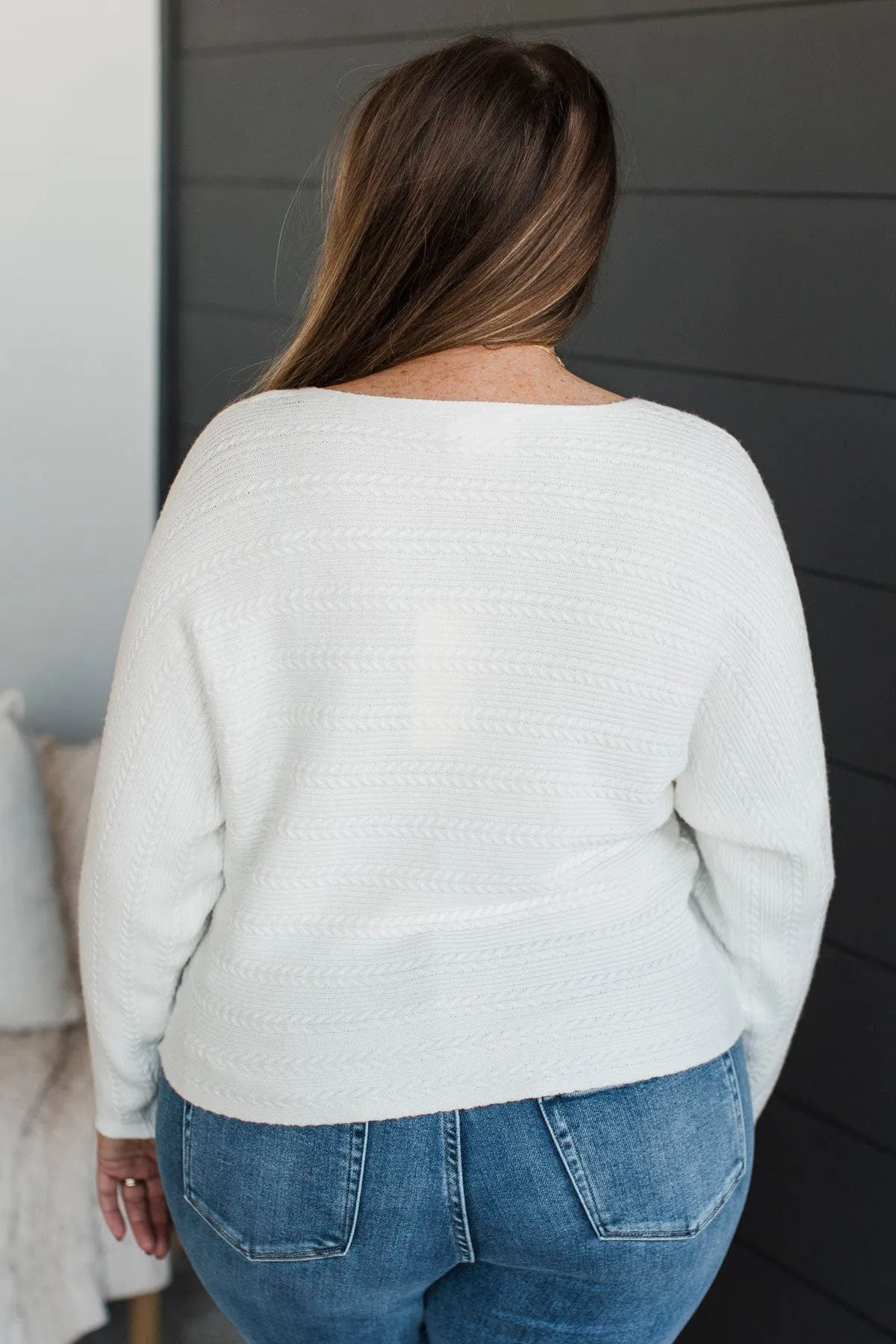 Better To Know Knit Sweater- Off-White