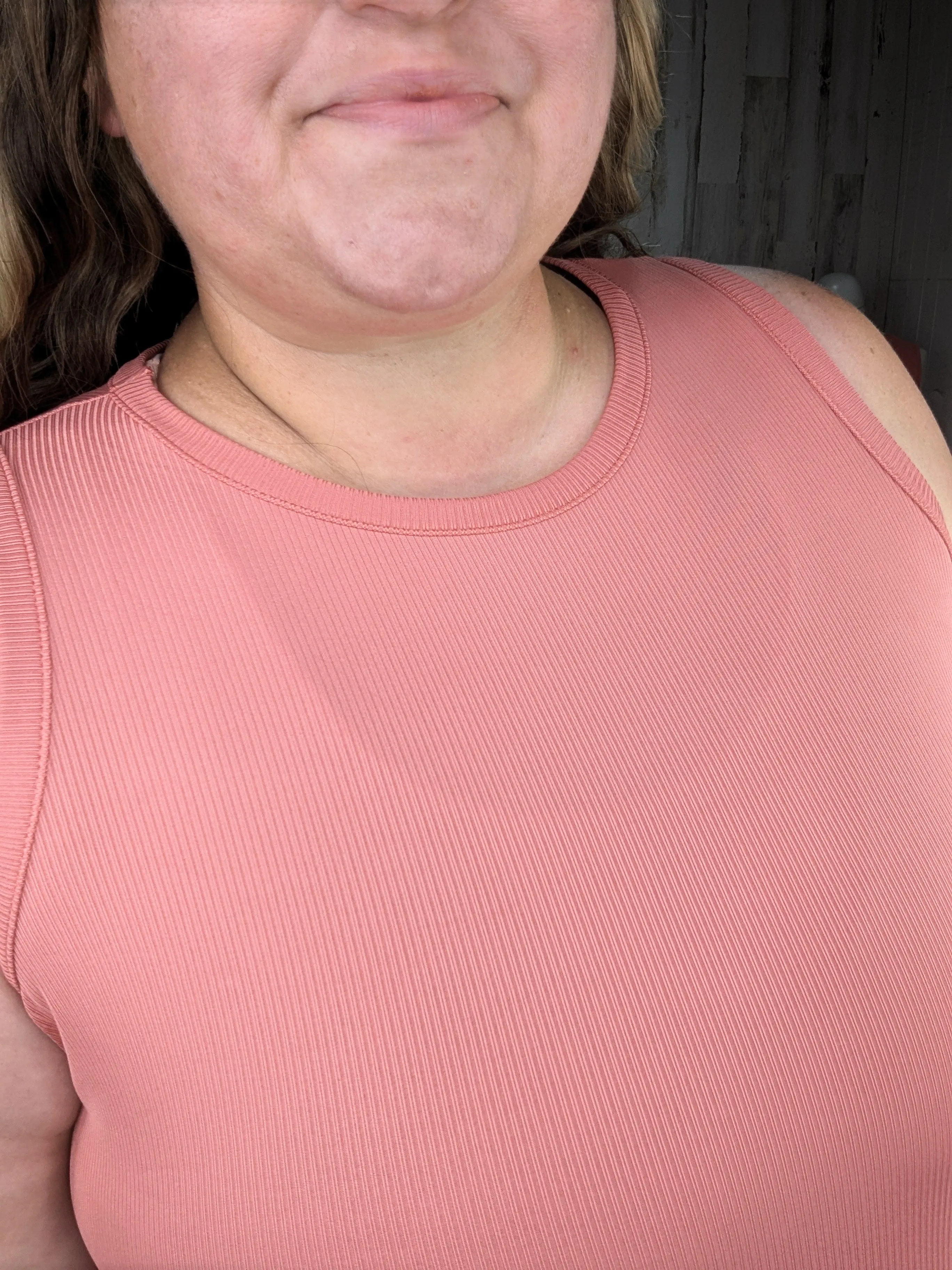 Billie High Neck Ribbed Scoopneck Tank (3 Colors)