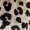 Black And Cream Leopard Print Short Sleeve Belted Wrap Midi Dress