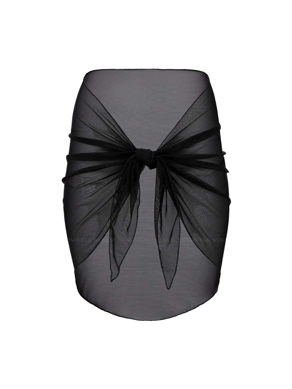 Black Mesh Sarong ::RET
