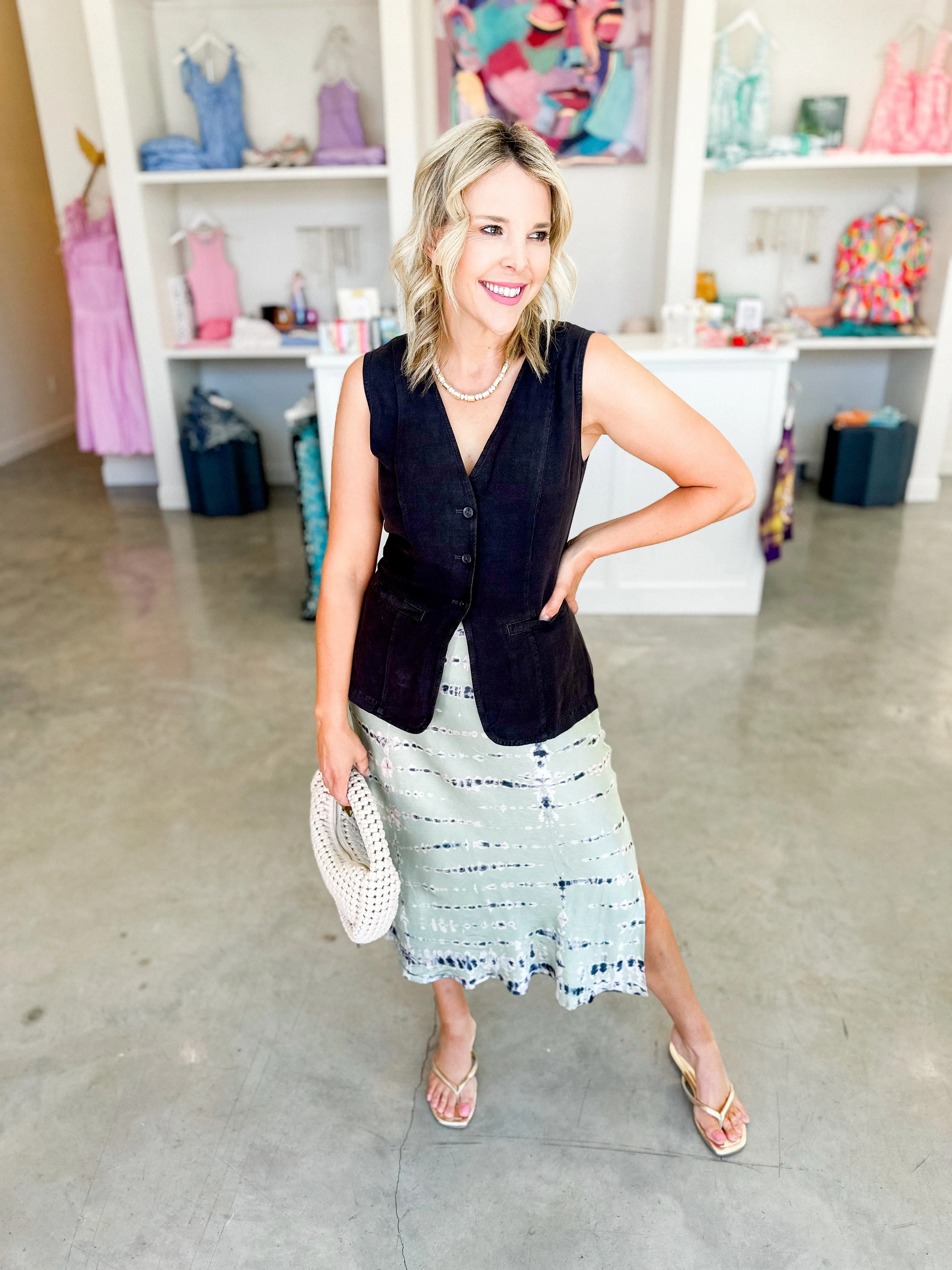 Black Olive Loa Vest
