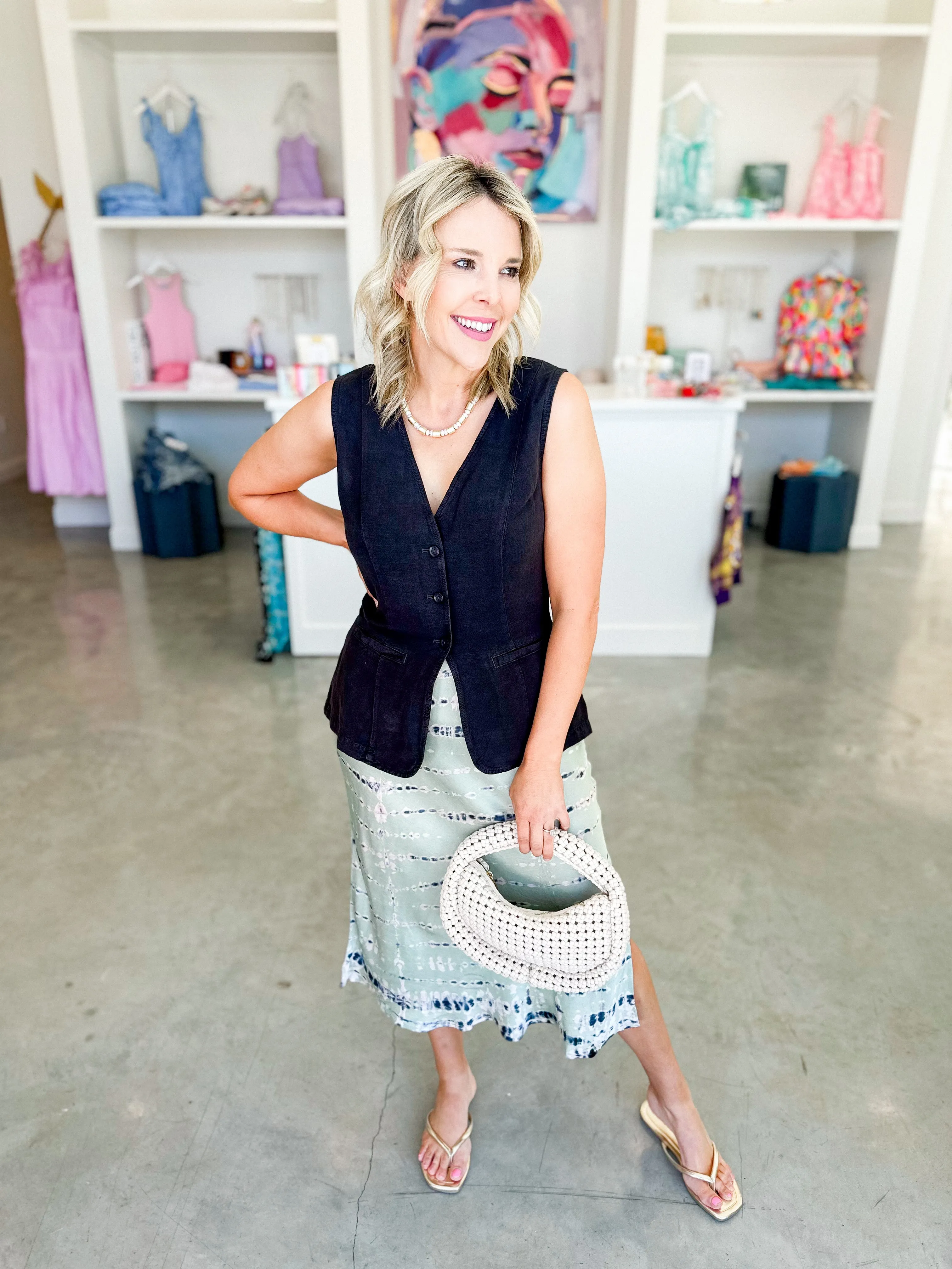 Black Olive Loa Vest