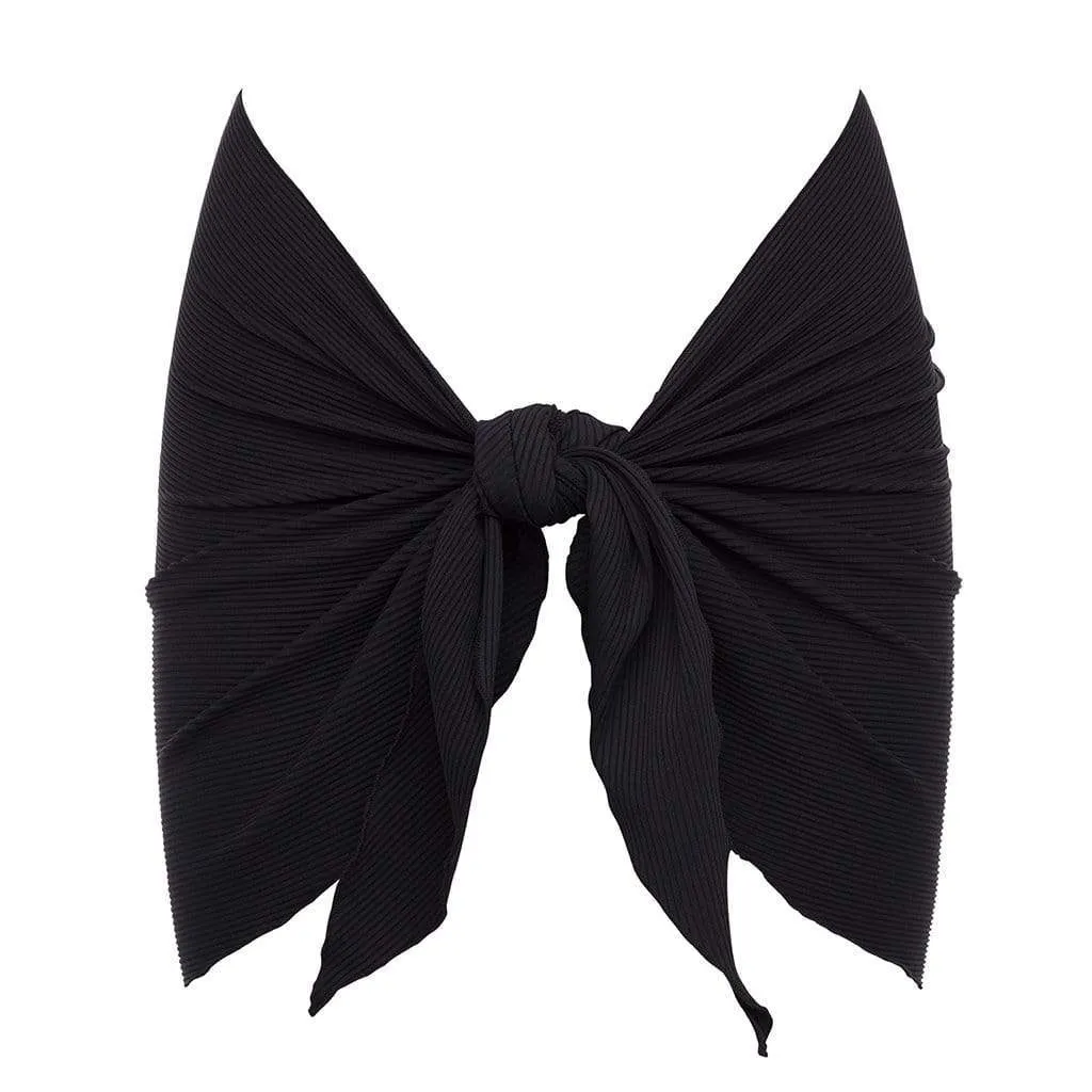 Black Rib Sarong