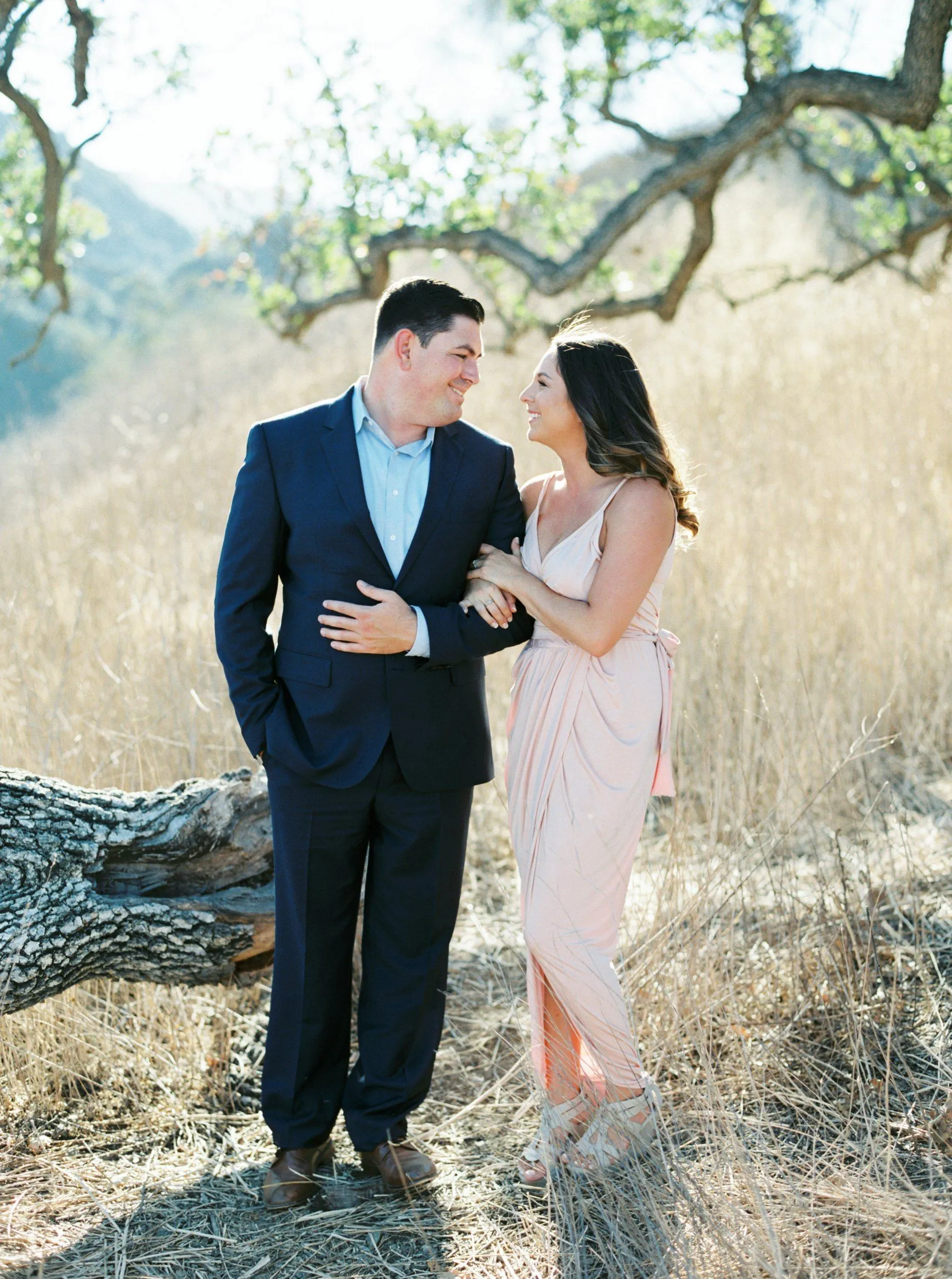 Blush bridesmaids dress #1033