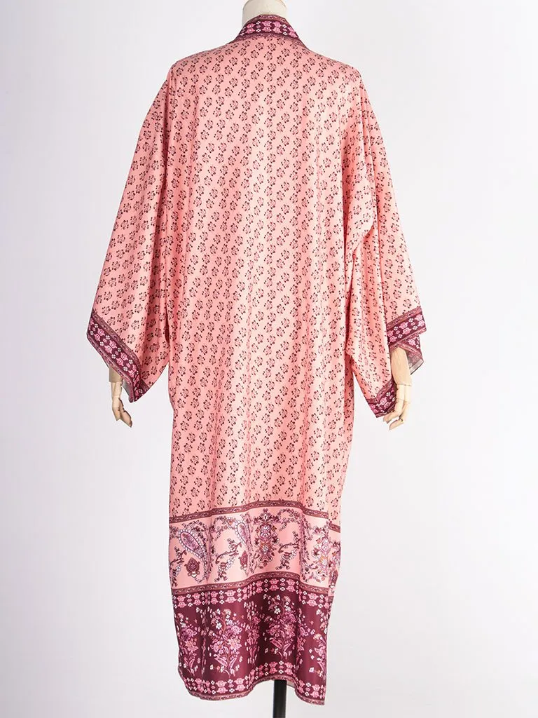 Boho Dress Bikini Cover Up Long Kimono Beach Dress For Women