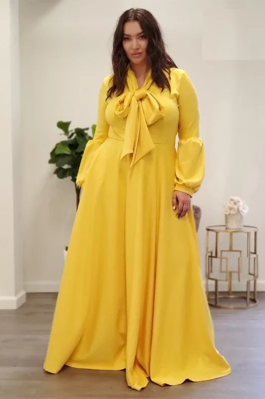 Bow Maxi Dress