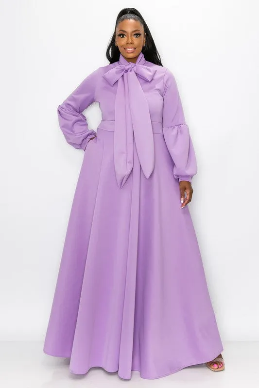 Bow Maxi Dress