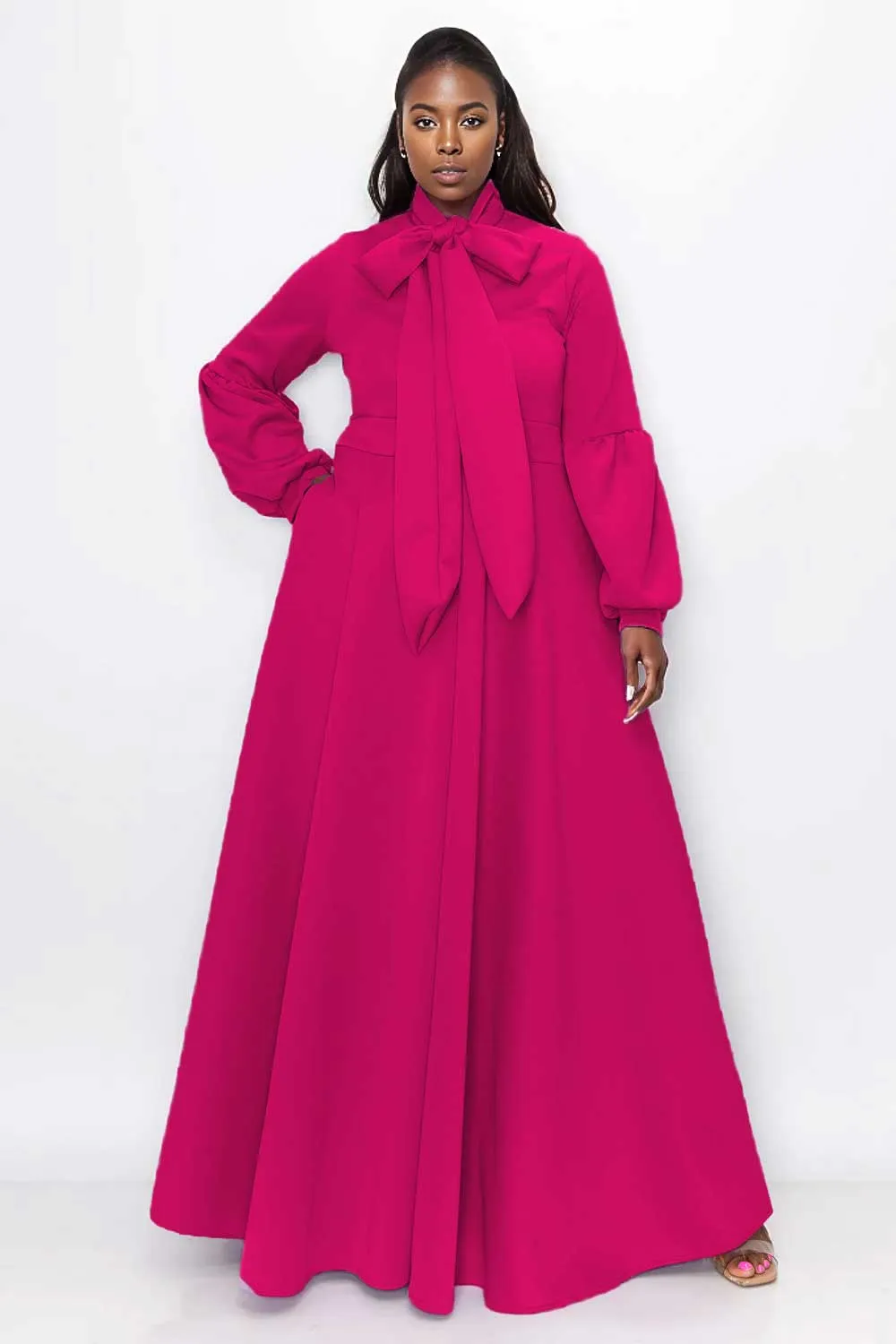 Bow Maxi Dress