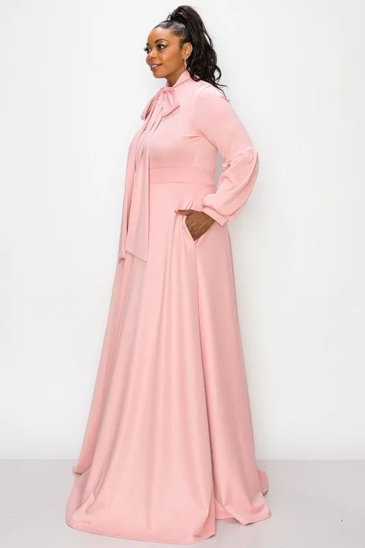 Bow Maxi Dress