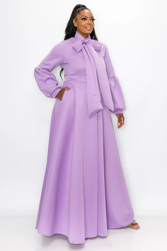 Bow Maxi Dress