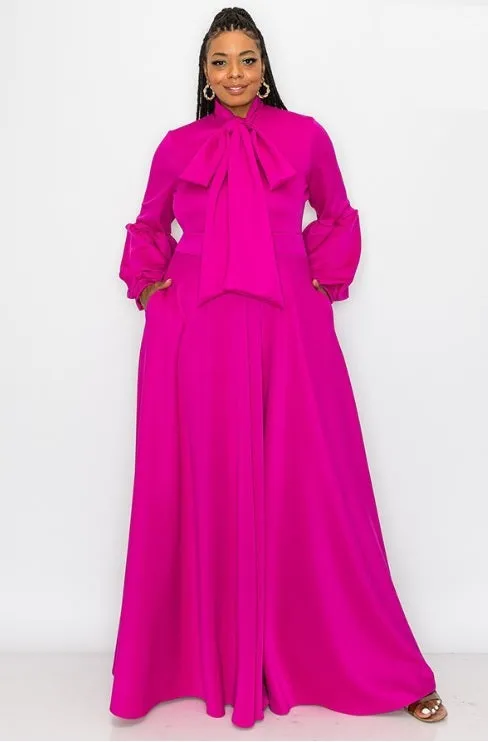 Bow Maxi Dress