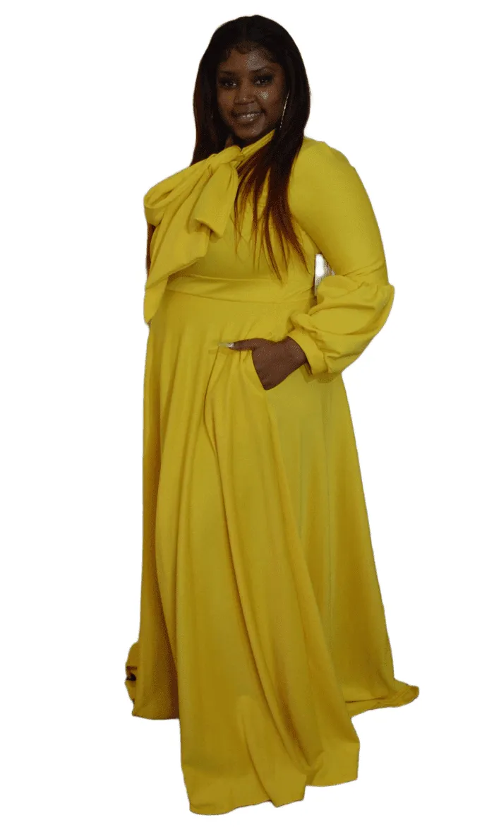 Bow Maxi Dress