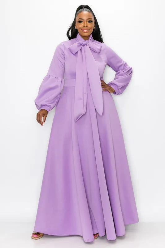 Bow Maxi Dress