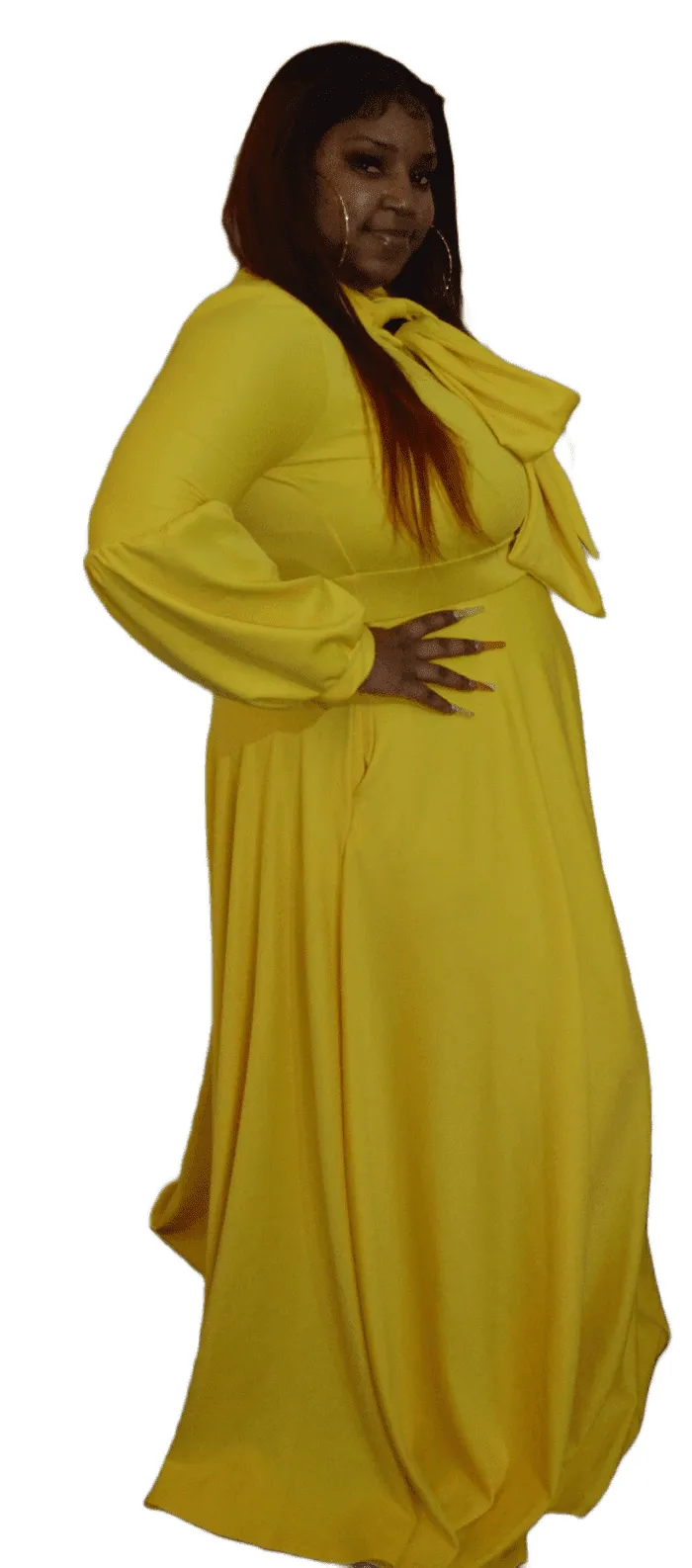 Bow Maxi Dress