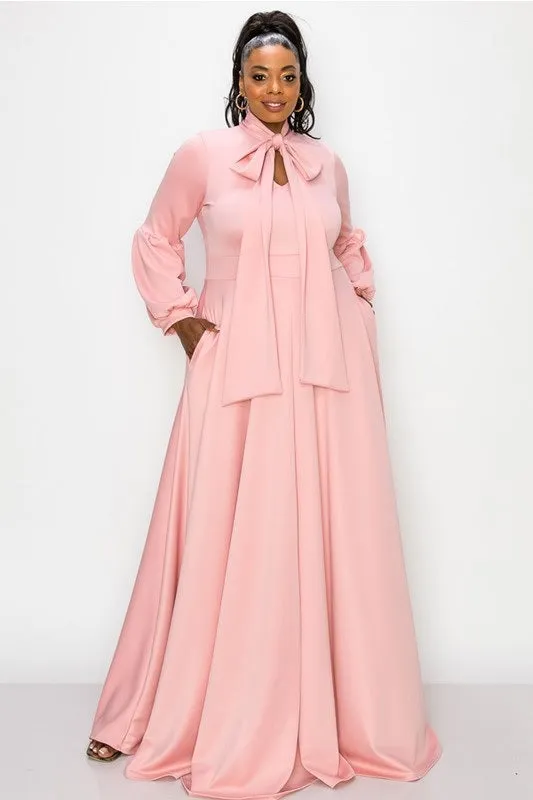 Bow Maxi Dress