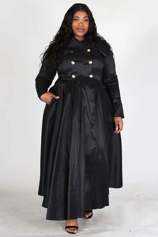 Button Maxi Dress