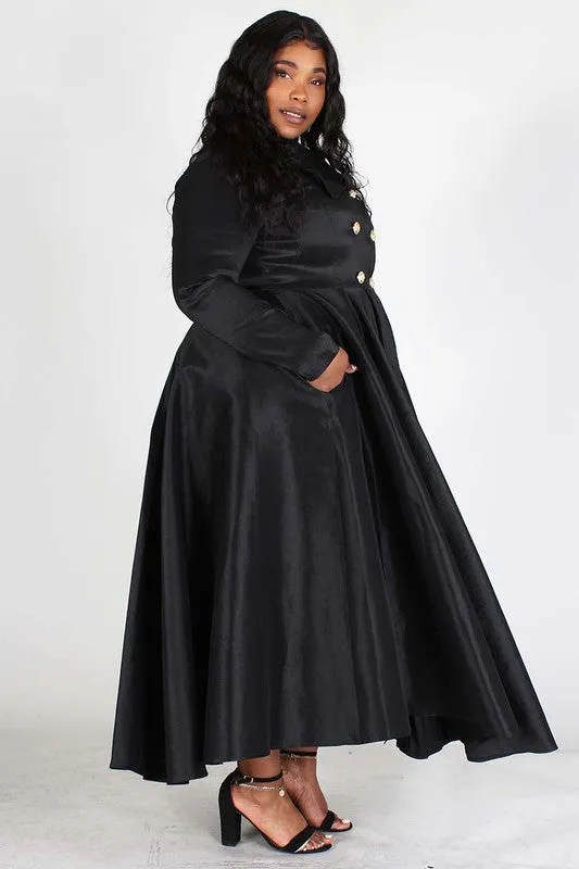 Button Maxi Dress