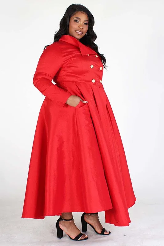 Button Maxi Dress