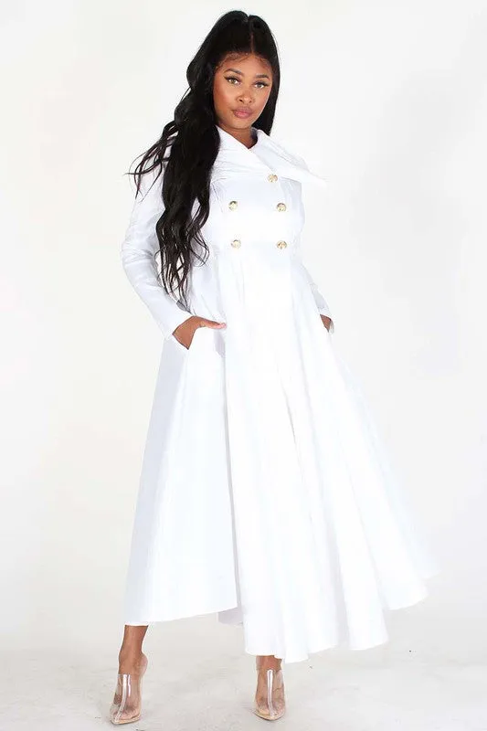 Button Maxi Dress