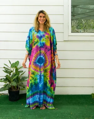 Celestial Fusion Tie Dye Kaftan
