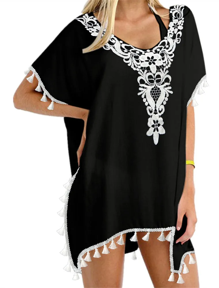 Chiffon Swimsuit Beach Bathing Suit Cover Ups for Swimwear