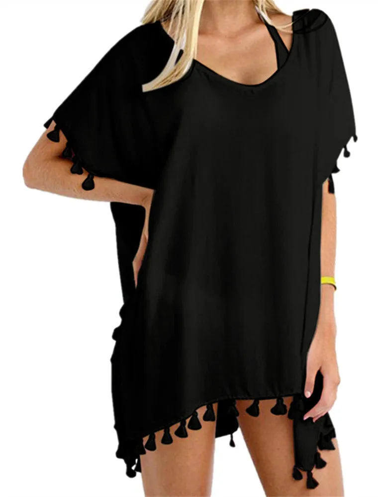 Chiffon Swimsuit Beach Bathing Suit Cover Ups for Swimwear