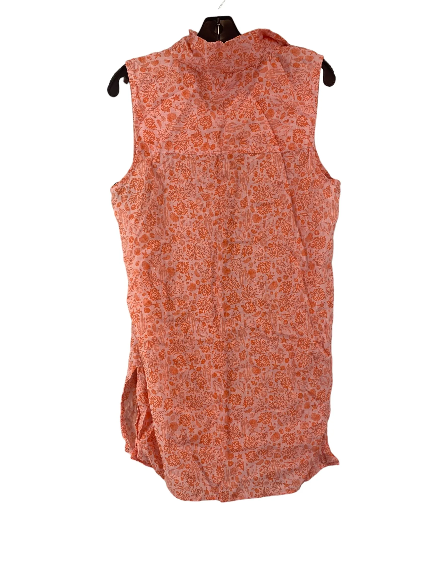Coral Tunic Sleeveless Sigrid Olsen, Size L
