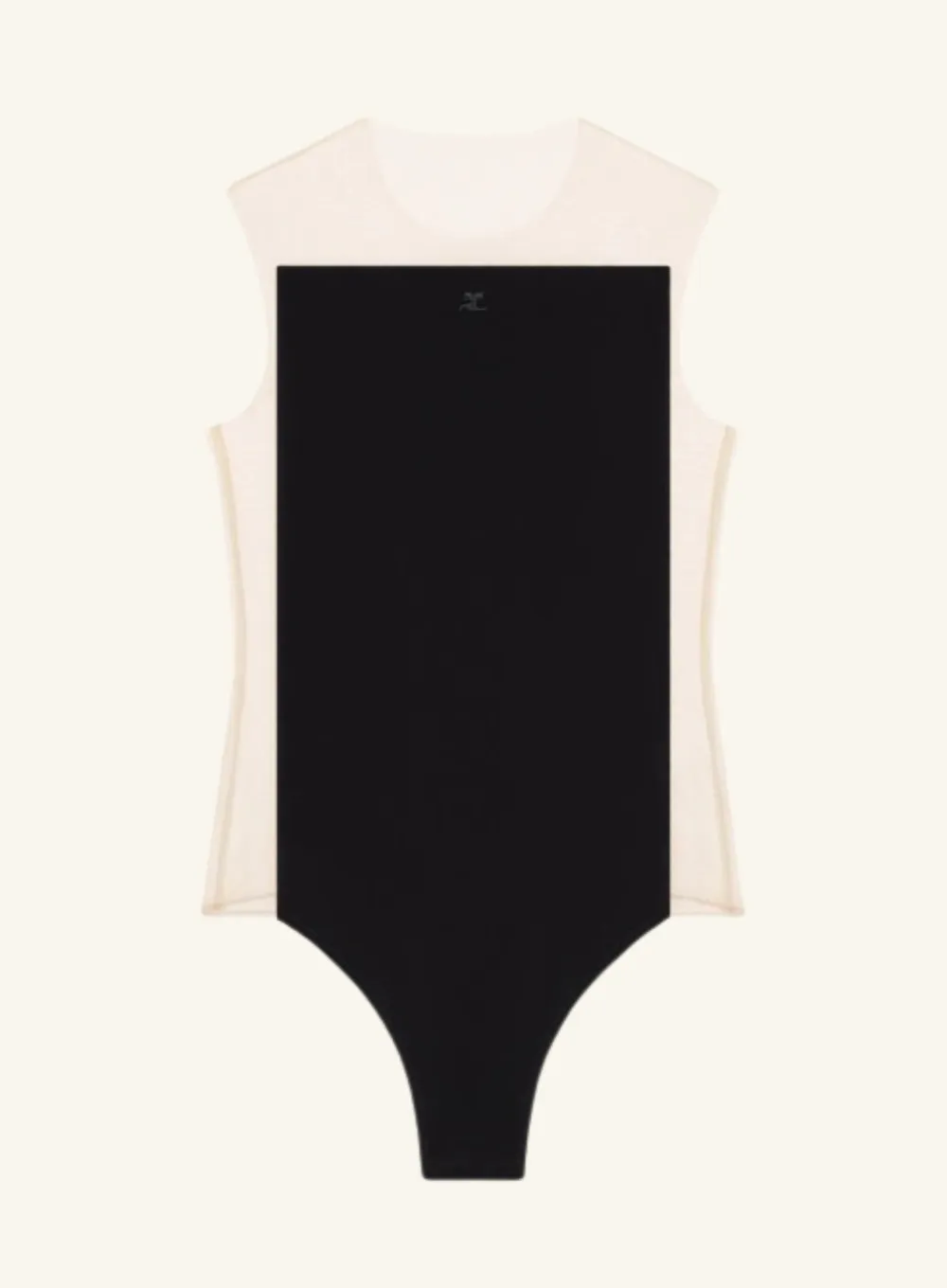 COURRÈGES | Frame Illusion Bodysuit