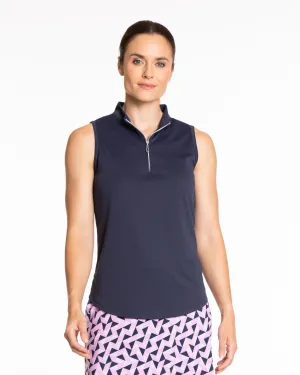 Courte Sleeveless Polo