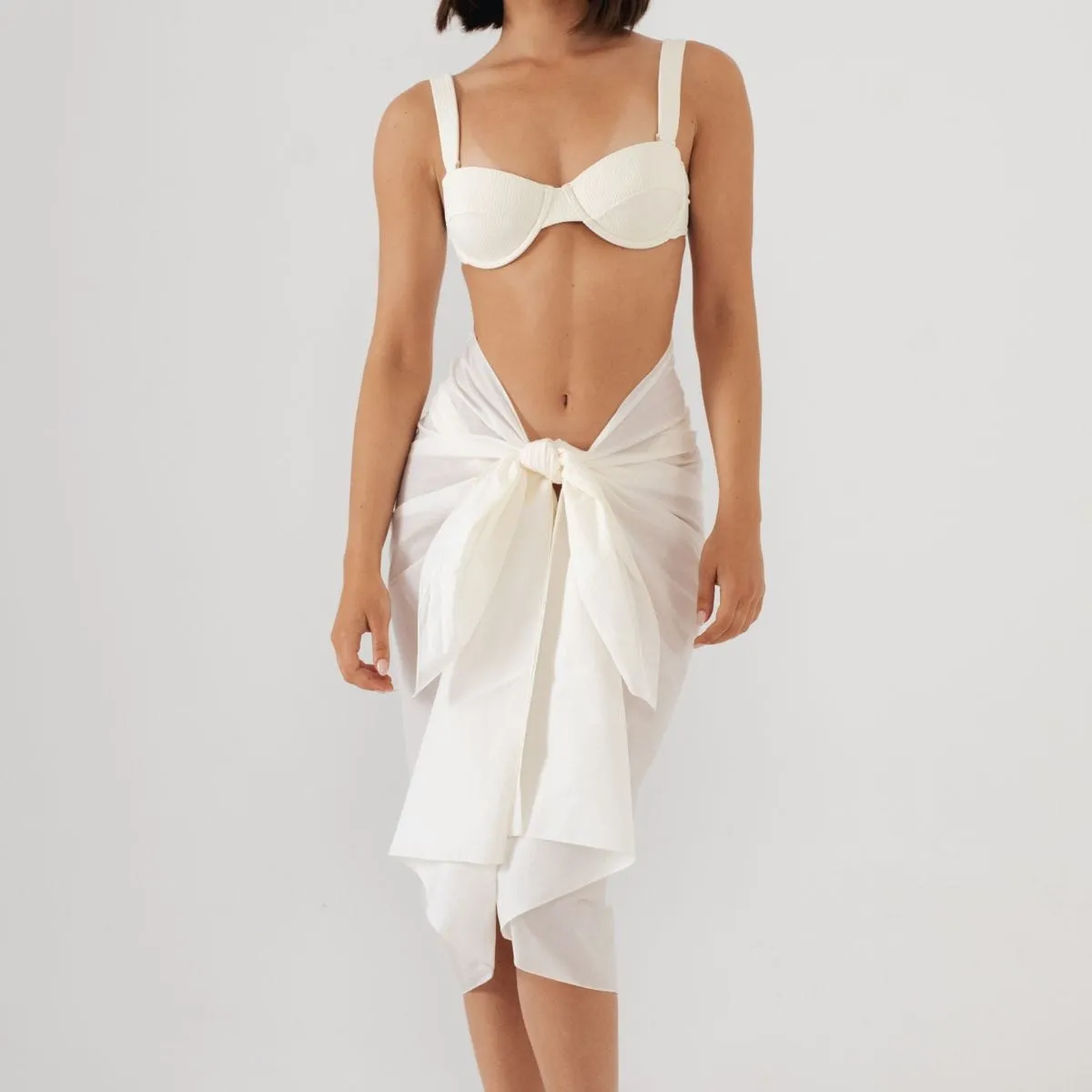 Cream Midi Sarong