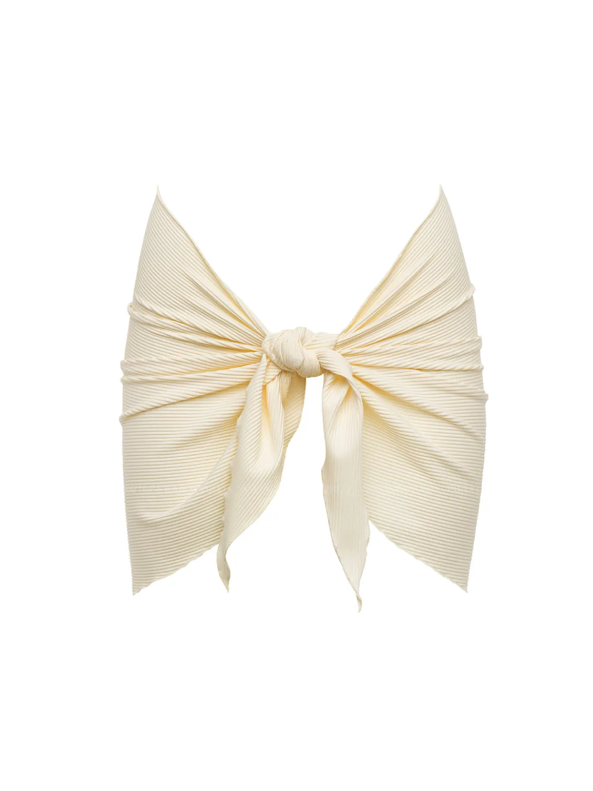 Cream Rib Sarong ::RET
