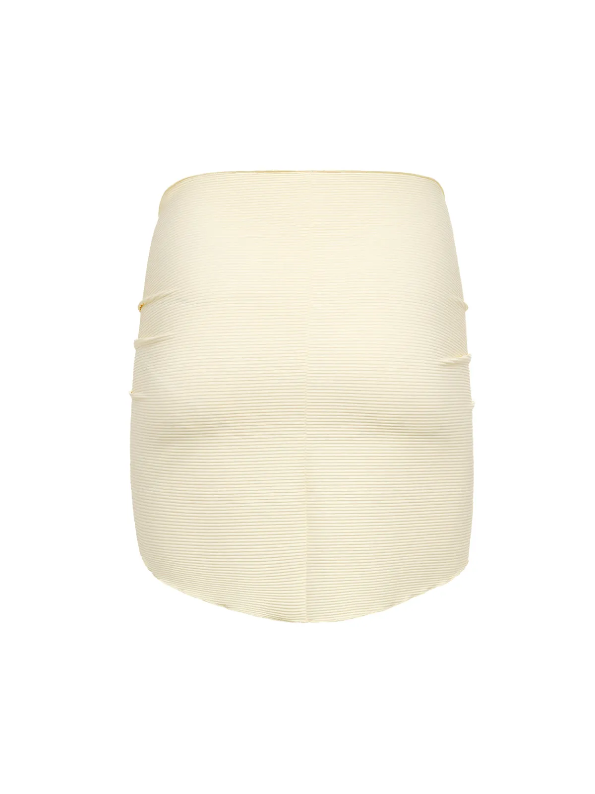 Cream Rib Sarong ::RET