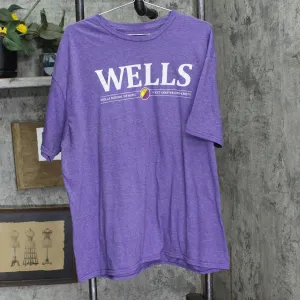 Cyan Soft Womens Plus Size West Chester Wells Music School T-Shirt Purple 2X