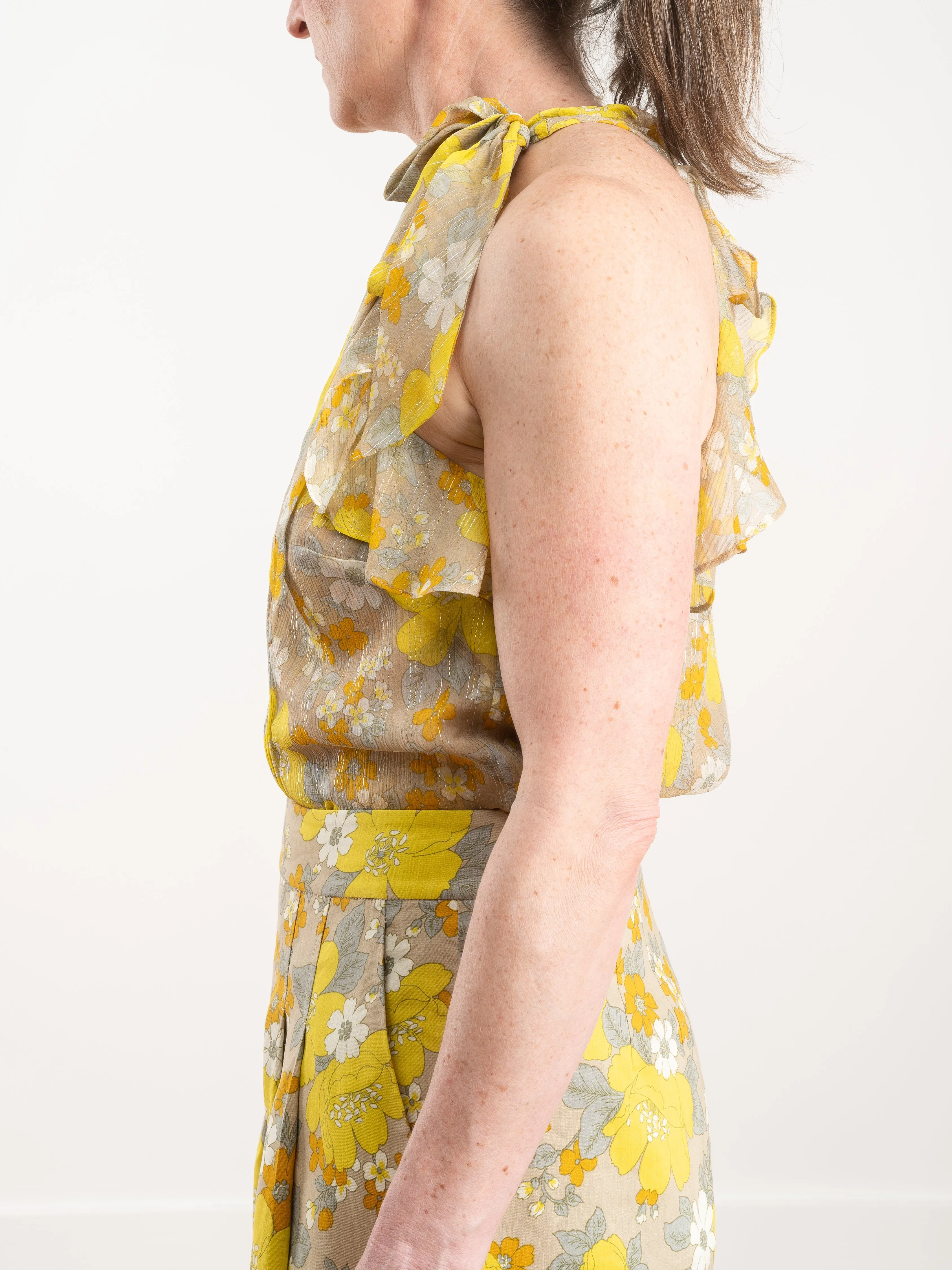 dali top - yellow multi