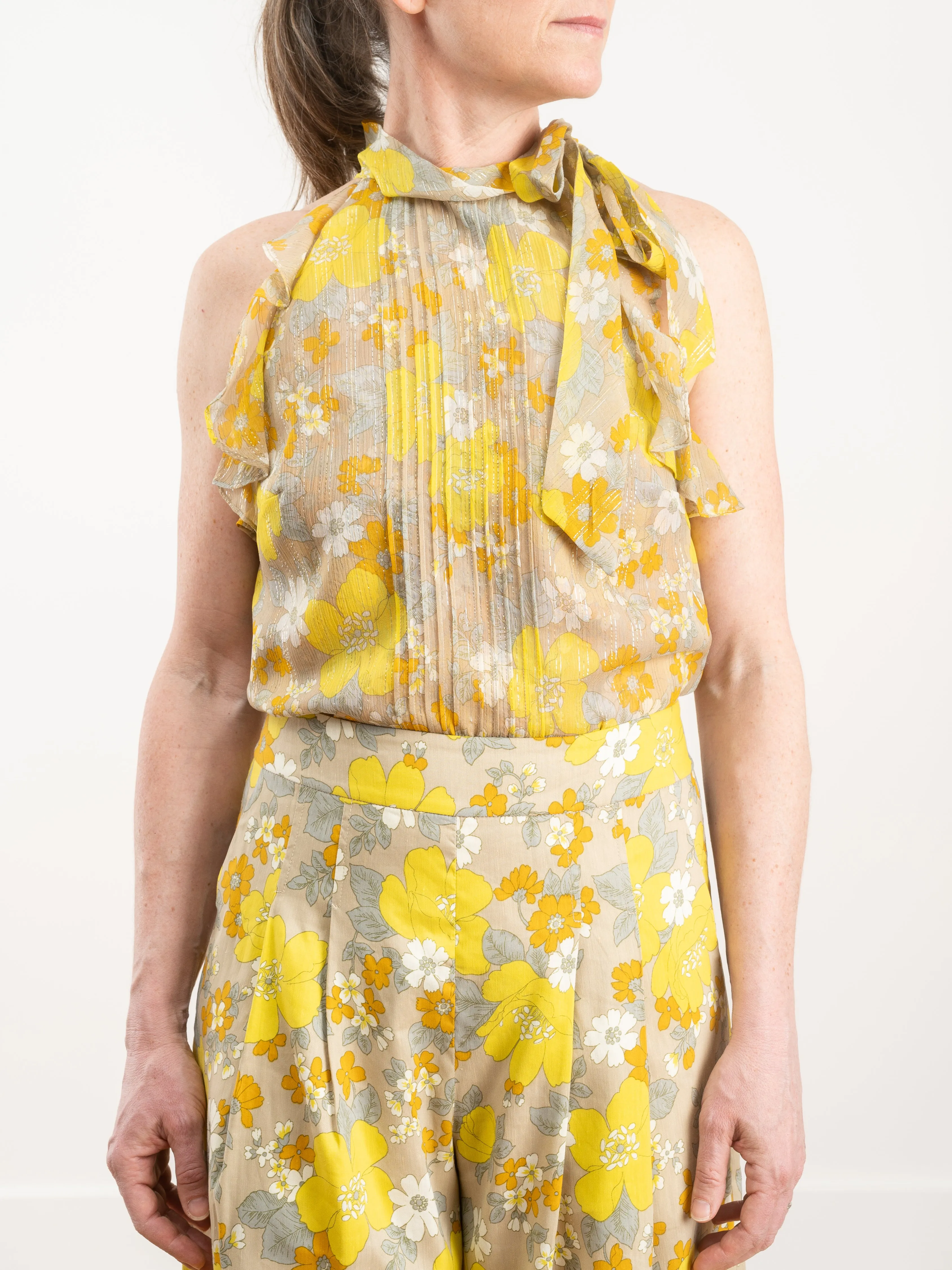 dali top - yellow multi