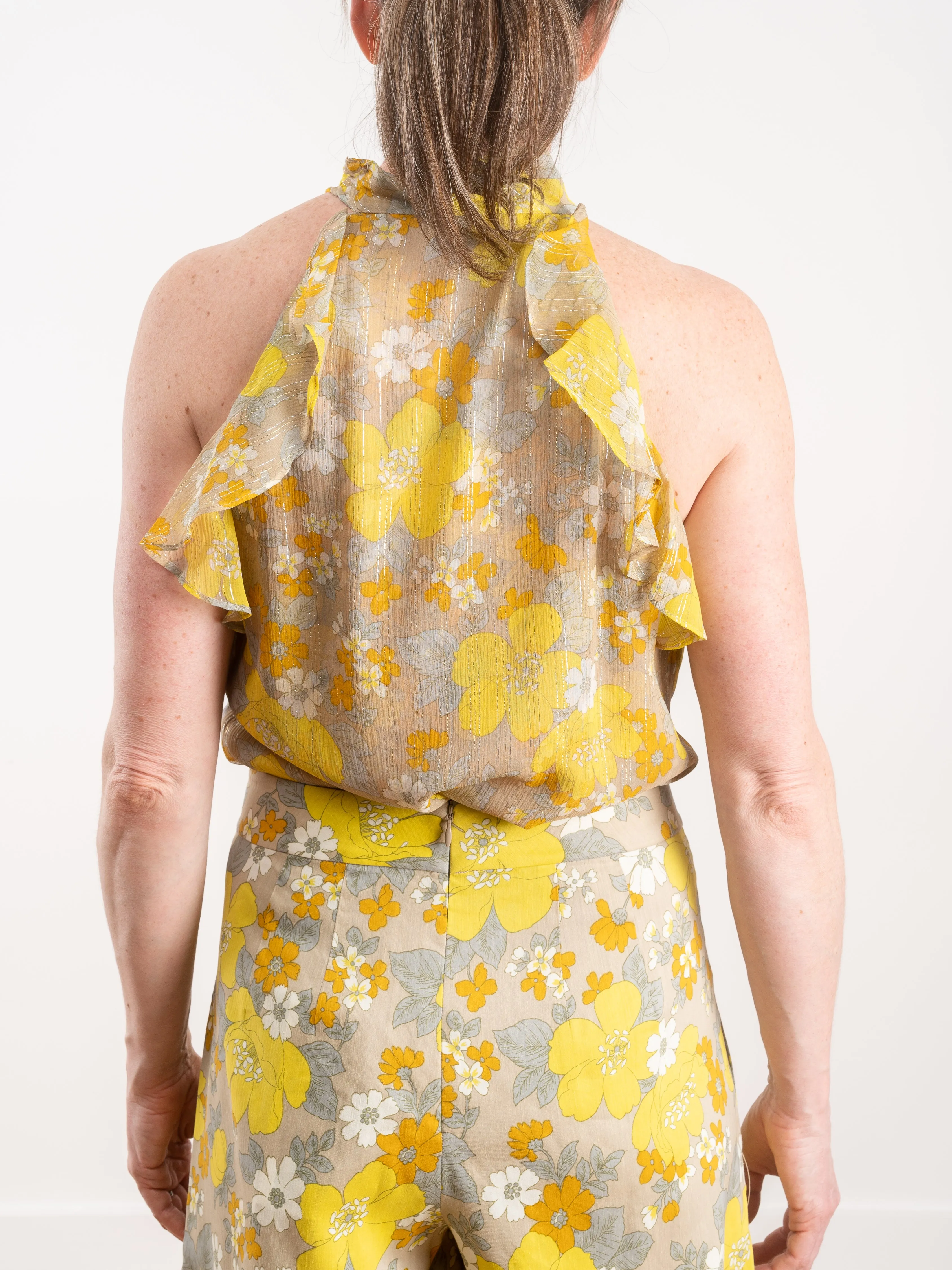 dali top - yellow multi