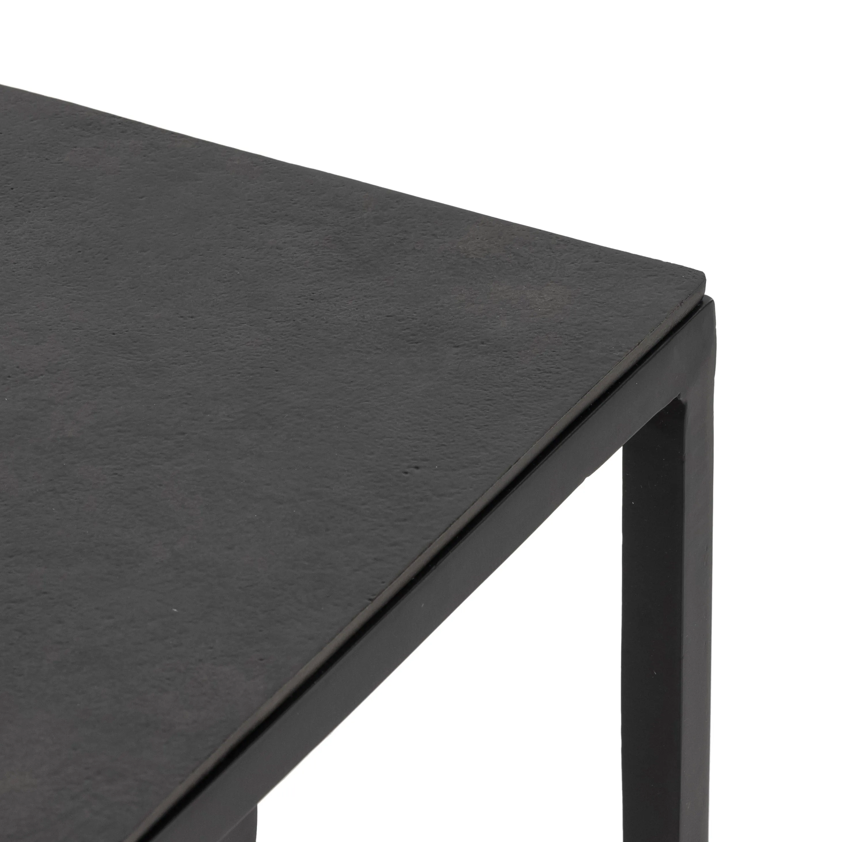 Dalston Nesting End Tables-Raw Black